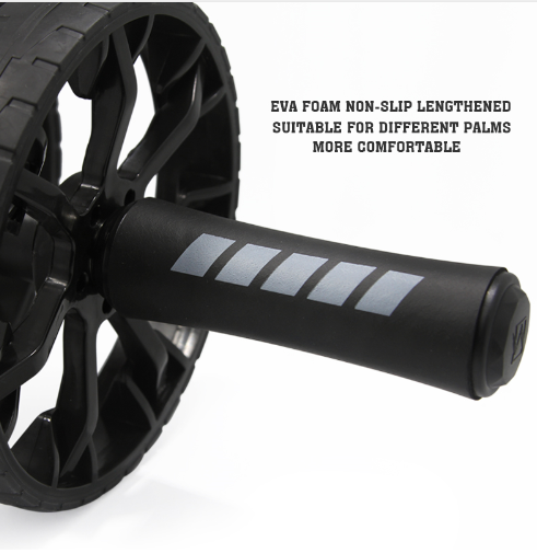 Silent Dual-Wheel Ab Roller for Core Training Equipment