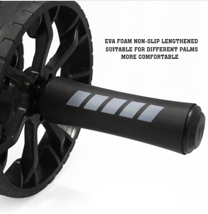 Silent Dual-Wheel Ab Roller for Core Training Equipment