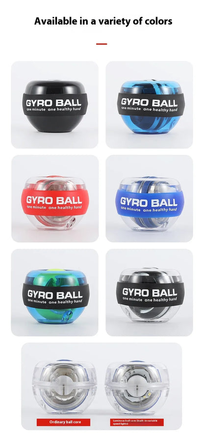 Metal Wrist Ball Fitness Gyro
