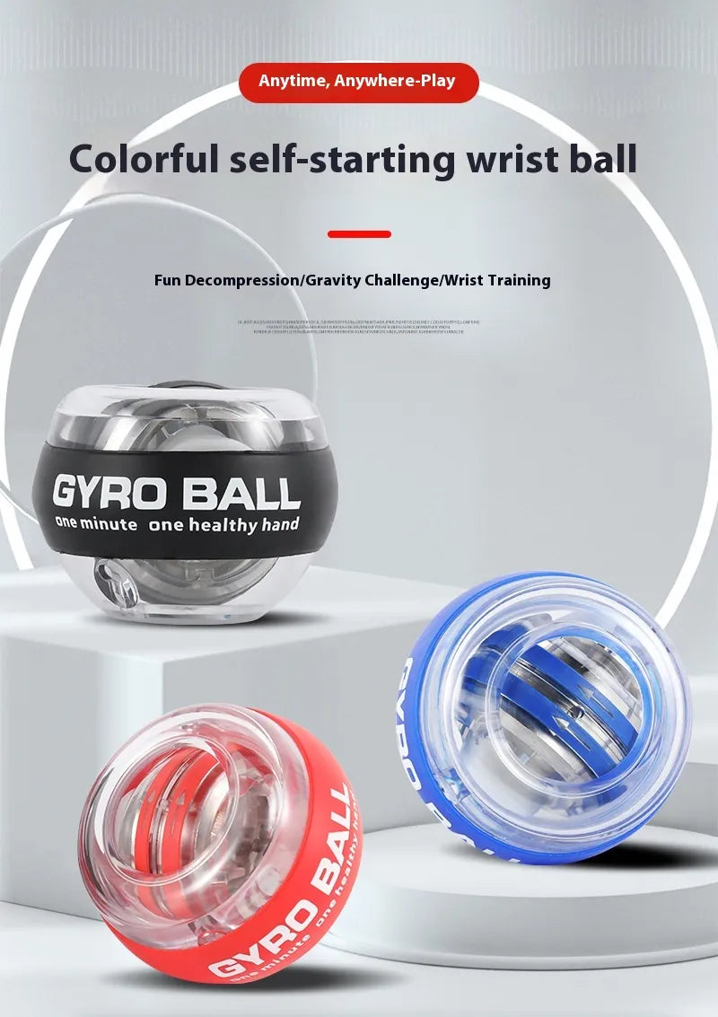 Metal Wrist Ball Fitness Gyro