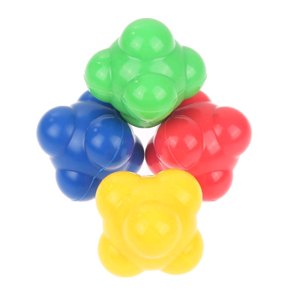 Hexagonal Reaction Ball for Basketball Training Equipment